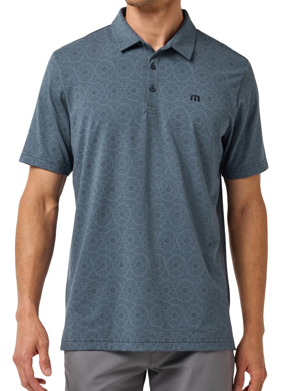 NBW Travis Mathew Free Passage Polo Bering Sea